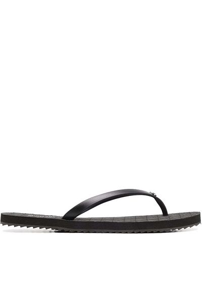 Michael Kors Black Flip Flops Womens Shoes