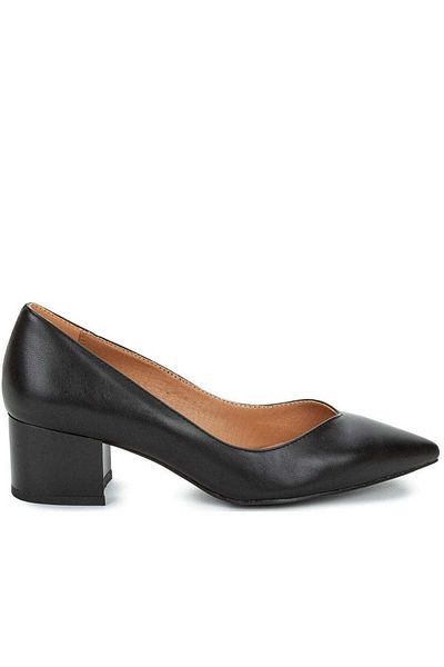 Betsy Black Heels Womens Shoes
