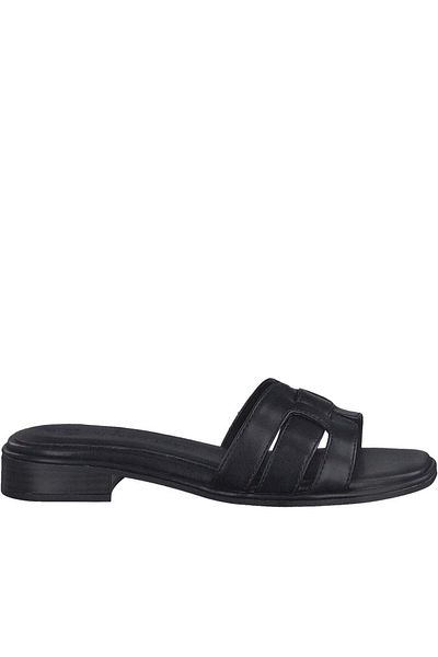 Marco Tozzi Black Slippers Womens Shoes