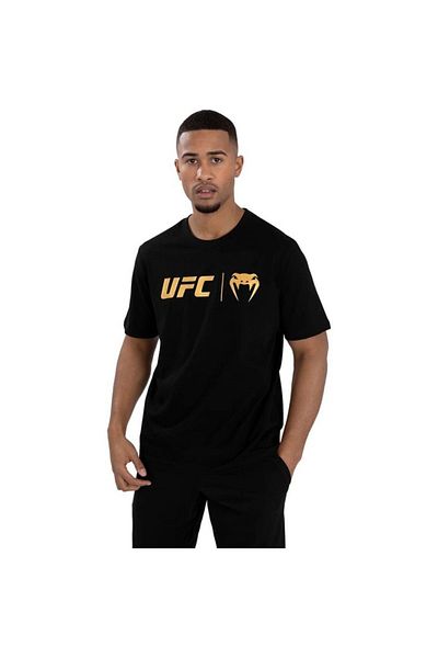 YOHO SPORT Tricou unisex personalizat cu imprimeu UFC Venum galben