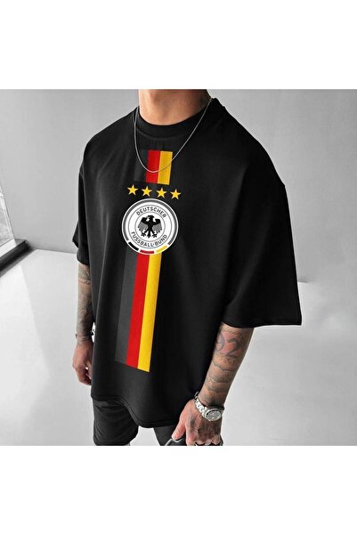 YOHO SPORT Dizajn nacionalnog tima Nemačke Štampano prilagođena unisex majica