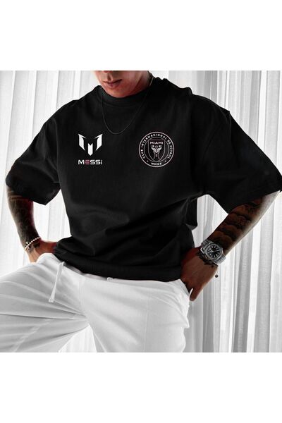 YOHO SPORT Lionel Messi Inter Miami tasarım Baskılı özel Unisex Tshirt