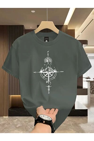 YOHO SPORT Kompas Štampano Specijalna dizajnerska unisex majica