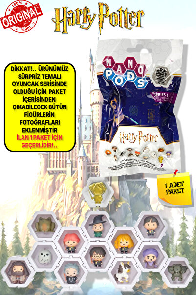 1 Piece WIBO Harry Potter Nano Pods Blind Bag Surprise Figure - 1 Piece