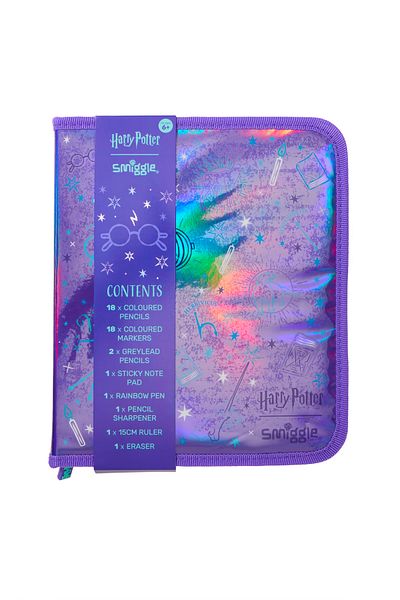 SMIGGLE Harry Potter None Special Series Filled Zip-It Pencilbox