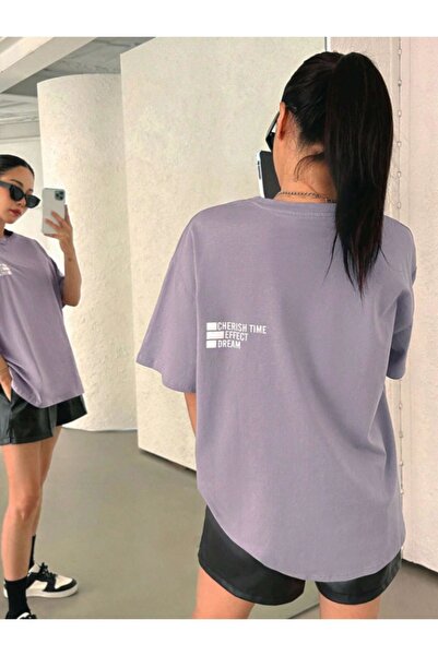 YOHO SPORT Cherısh Time Effect SIRT і Oversize Tshirt з принтом спереду