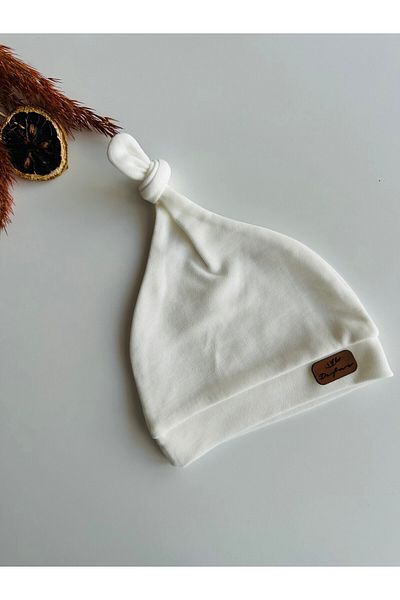 minço bebe Boy Girl Baby Kids Luxury Knotted Combed Cotton Beanie Hat