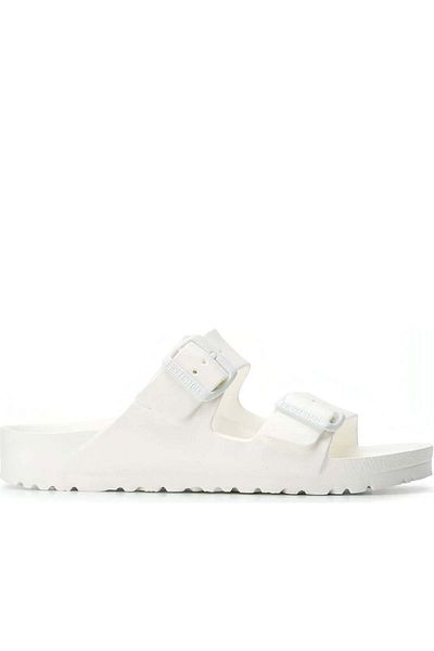 Birkenstock White Slippers Unisex Adults Shoes