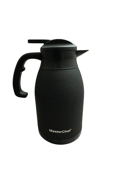 Masterchef Black Steel Thermos - 2 Liters