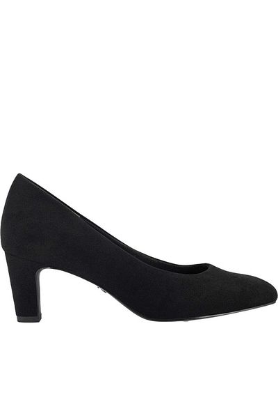 Tamaris Black High Heels Womens Shoes