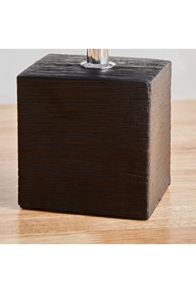 Home Box Novalie Ceramic Table Lamp with Square Lampshade - 26.5 cm