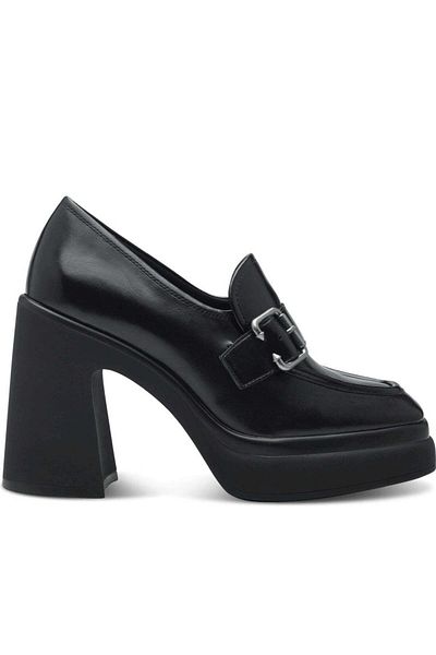 Tamaris Black Heels Womens Shoes