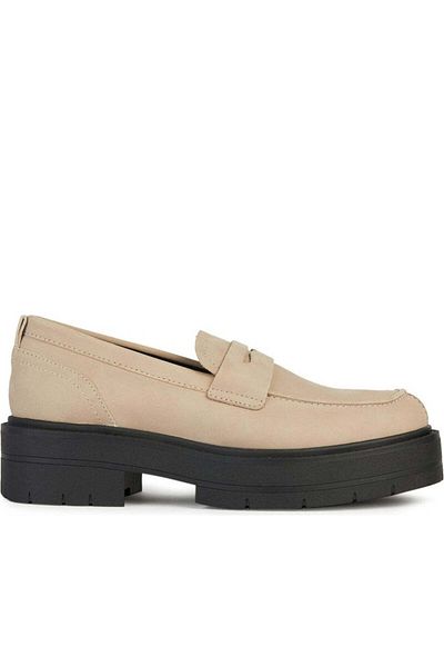 Geox Mocasini bej Pantofi dama