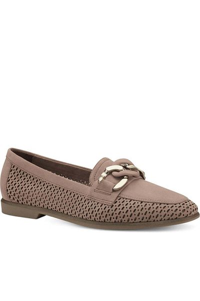 Tamaris Mocasini bej Pantofi dama