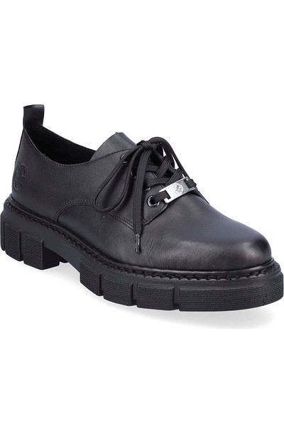 Rieker Mocasini negri Pantofi dama