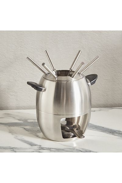 Home Box Divine Stainless Steel Fondue Set