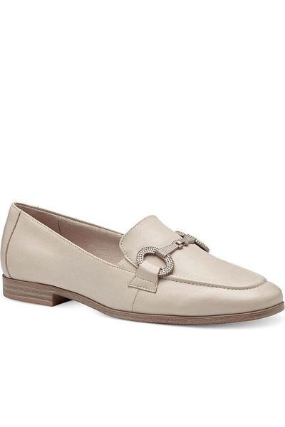 Tamaris Mocasini bej Pantofi dama