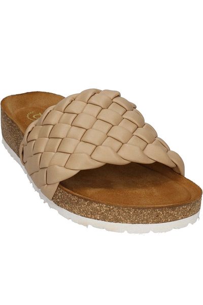 BUGATTI Beige Slippers Womens Shoes