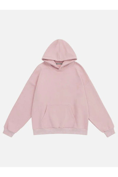 Mad&Calf Unisex φούτερ Charles Leclerc με στάμπα με κουκούλα Fleece Oversize