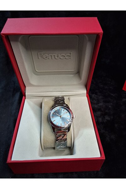 Ferrucci Ferrucci̇ Chain Model Blue Steel Women's Wristwatch