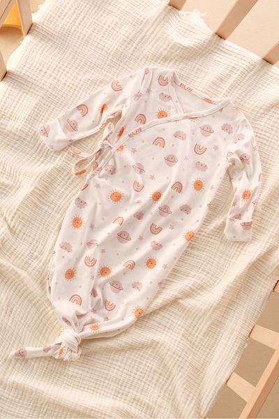 Bondberro 100% Cotton Double Breasted Bodysuit Swaddle for Newborn and Baby - Oekotex Certified