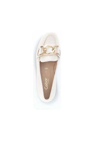 GABOR Beige Loafers Womens Shoes