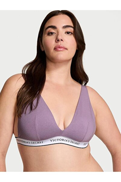 Victoria's Secret Cotton Low-Cut Bra Without Underwire