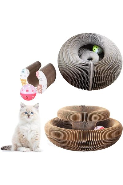 Mıncır Shop Cat Scratching Toy, Magic Cat Toy, Rattle Scratching Board, Cat Toy