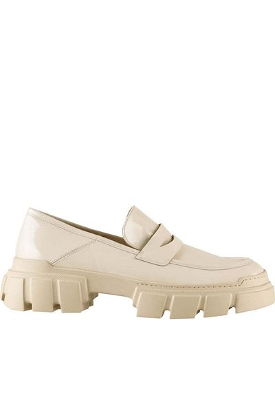HÖGL Hogl Beige Loafers Womens Shoes