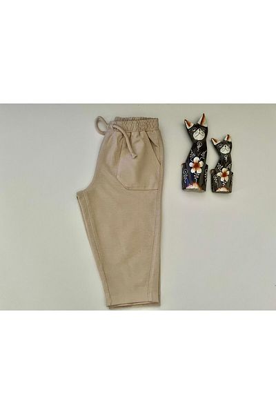 2kids2mom New Season Boys' Seasonal Elastic Waist Linen Trousers