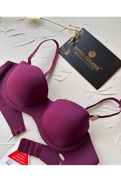 İntive Lingerie Billie Imported Laser Cut Non-Trace Non-Waisted Underwire Non-Supported Quality Bra- Fk382