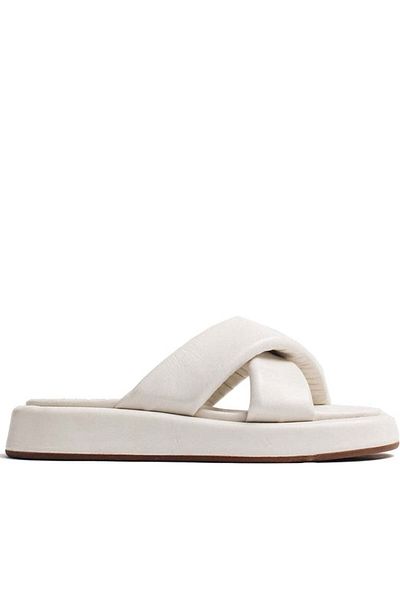 VAMSKO Beige Slippers Womens Shoes