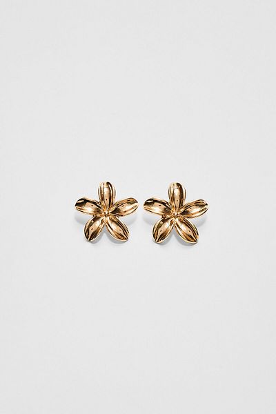 Stradivarius Flower earrings