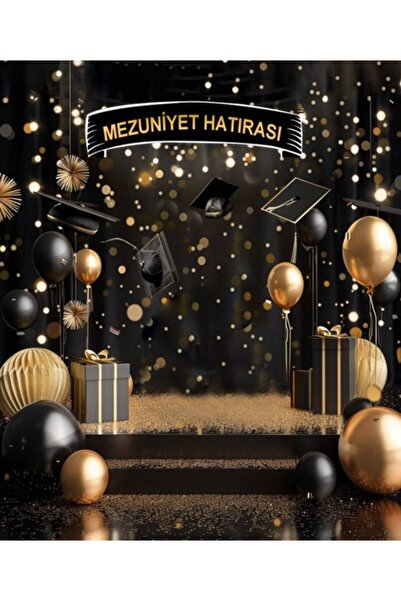 PROMISEBACKDROP2 Mezuniyet Hatırası, Okul Etkinlik Kumaş Fon 250x200 Ek Dikişli