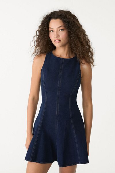 Stradivarius Short denim dress