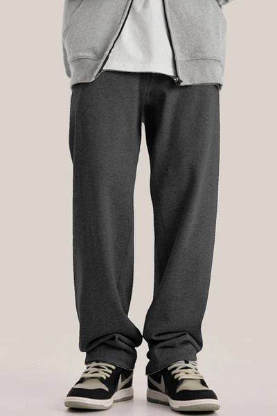 BSBSPOR Ανδρική και γυναικεία φόρμα Unisex 6 Loose Cut Γκρι / Μαύρο Καλοκαιρινό Καπνιστή