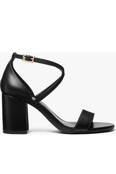 Michael Kors Black High Heels Womens Shoes