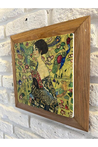 woodhomeworks Solid Framed Natural Stone Marble Table Board 26X26 cm