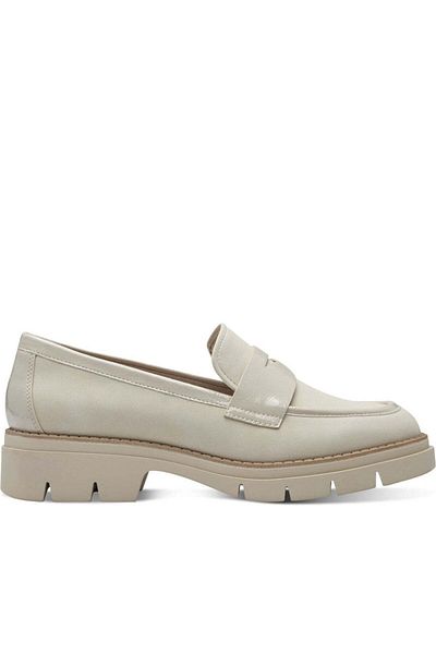 Tamaris Mocasini bej Pantofi dama