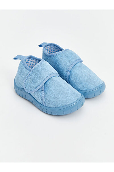 LC Waikiki Blue Velcro Baby Boy Slippers