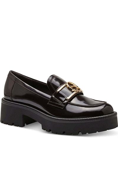 Tamaris Brown Loafers Womens Shoes