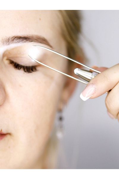 Transformacion Led Lighted Tweezers Eyelash Eyebrow Tweezers Hair Removal Tweezers 721301