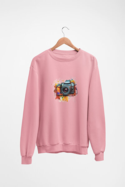 Butik Φούτερ με μακρυμάνικο unisex φορτιστή φωτογραφικής μηχανής Transfer Ba ...