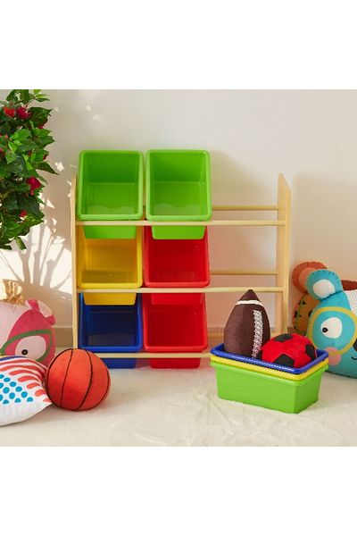 Home Box Stash Toy Storage with 9-Boxes