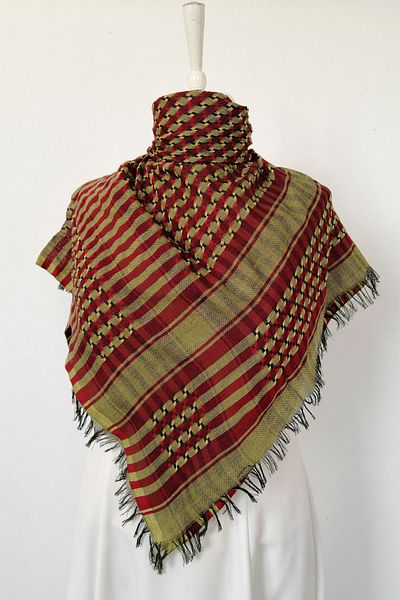 Kaftan Collection Cotton Puchsia, pouch, shawl with a loin