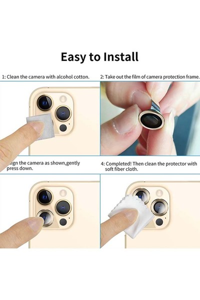 Primo Plus Anti-Glare Camera Glass Protector For Apple iPhone 13 Pro/Pro Max ...