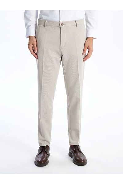 LC Waikiki Ανδρικό παντελόνι Lcwaikiki Formal Beige Slim Fit