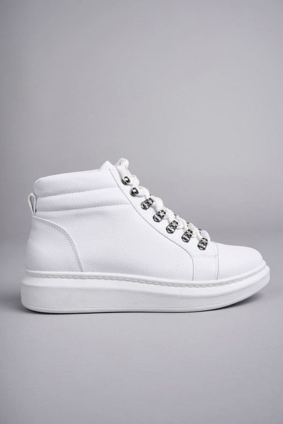 Arda Slw206 Ottawa - Men's Casual Sports Boots, Lace-Up and White