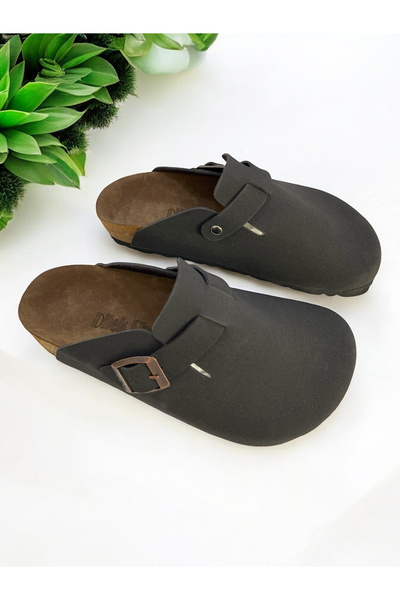 Shoes Μαύρες παντόφλες 4 Seasons Daily Ανατομική και Ορθοπεδική Σόλα