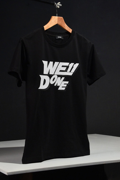 Wish BF WE11 DONE cu imprimeu supradimensionat   tricou